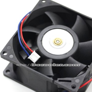 DELTA 8038 8CM FFB0812SHE -ROO 12V 0.87A  3 Wires 3 Pins Case Fan