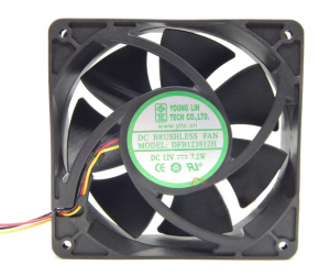 120mm 12038 DFB123812H 12V 7.2W 3 Wires 12CM Cooling Fan