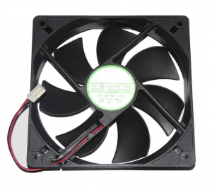 Young Lin 12CM 12025 DFS122512M 12V 2.8W 2 Wires Square Cooling fan