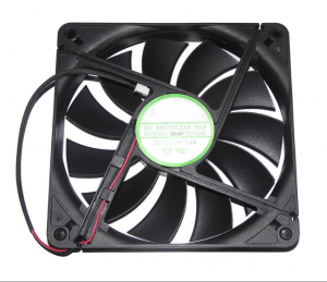 Young Lin 130*25mm 13cm DFS132512M 12V 2.4W 2 wires 2 pins Case fan power cooler