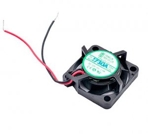 2510 DFS251012H 12V 1.5W 2Wires Router 2.5cm Cooling Fan 25x25x10mm