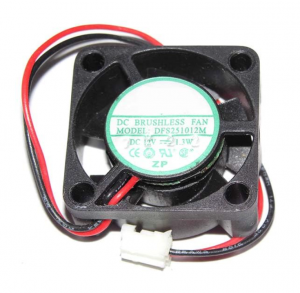 Young Lin 25mm*10mm 2.5cm DFS251012M 12V 1.3W 2 wires 2 pins micro fan switch / Hard disk cooler