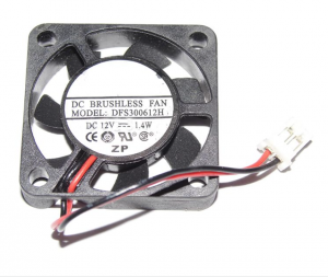 Young Lin 30*06mm 3CM DFS300612H 12V 1.4W 2 wires 2 pins micro fan switch / Hard disk cooler