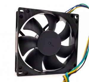 Avc 80mm DL08025R12U-S01 12V 0.5A 4 Wires PWM 8CM Cooling Fan 80x25mm