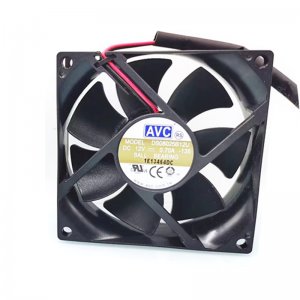 80MM AVC DS08025B12U 12V 0.7A 2 Wires 8CM Chassis Cooling Fan