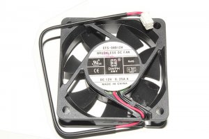 60MM DWPH EFS-06D12H 6020 DC12V 0.25A 2 Wires 6CM Cooling fan