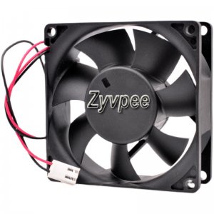 80mm 8025 DC12V 0.08A 2Wires 2Pin 8cm Server Power Cooling Fan