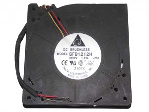 Delta 12032 12CM BFB1212H F00 12V 1.23A 3Wires Cooling fan