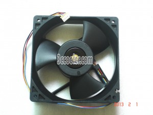 Delta 120x32mm EFB1212HHF SY32R 12V 0.8A 4 Wires 4 pins Case Fan Inverter Cooler
