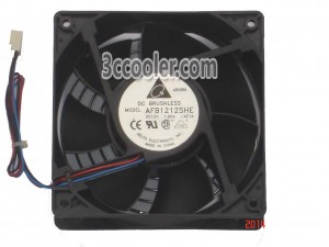 Delta 12038 12CM AFB1212SHE 12V 1.60A 3 Wires 3 Pins Case Fan