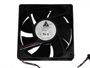 Delta 12CM 12038 AFC1212DE D8794 12V 1.6A 4 Wires PWM Case Cooler Fan