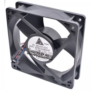 120mm 12032 EFB1248VHF R00 48V 0.33A 3 Wires 12CM Power Cooling