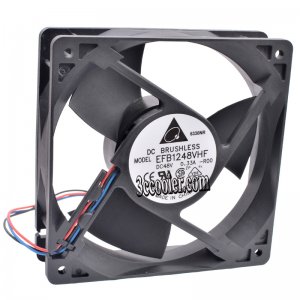120mm 12032 EFB1248VHF R00 48V 0.33A 3 Wires 12CM Power Cooling