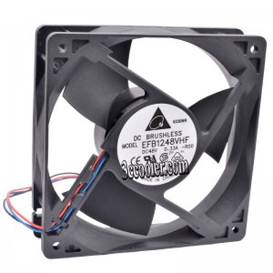 120mm 12032 EFB1248VHF R00 48V 0.33A 3 Wires 12CM Power Cooling