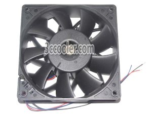 Delta 12CM 12038 FFB1224SHE 3620047211 DC24V 1.20A 3 Wires 3 Pins Case Fan