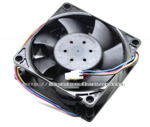 Delta 12CM 12038 THA1248BE DC48V 2.50A HW PN 32030129 318CFM 4 Wires 4 Pins PWM Al Frame Case Fan