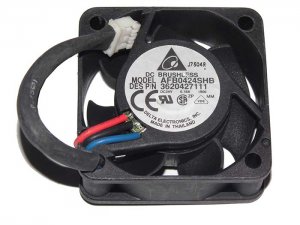 Delta 40x15mm AFB0424SHB R00 DES P/N:3620427111 24V 0.18A 3 Wires Case Fan