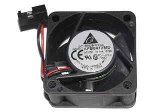 Delta 40x20mm AFB0412MD 12V 0.14A 2 Wires 2 Pins Case Fan ABB Fan