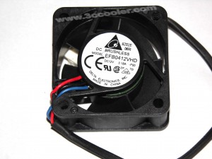 Delta 4020 4CM EFB0412VHD F00 12V 0.18A 3 Wires Cooler Fan