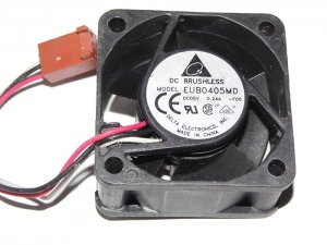 Delta 40x20mm EUB0405MD F00 5V 0.24A 3 Wires 3 Pins Case Fan CPU Cooler