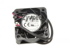 40mm 4020 TAA0412BD X01 12V 0.36A 2 Wires 4CM Cooling Fan