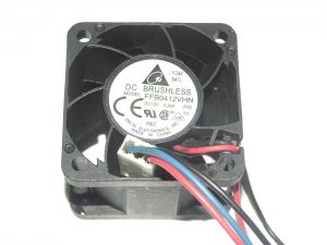 Delta 4CM 4028 FFB0412VHN -FOO 12V 0.24A 3 Wires DC Cooler Fan