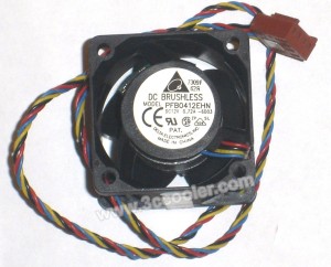 Delta 4028 4CM PFB0412EHN 12V 0.72A -6D03 4 Wires Cooler Fan