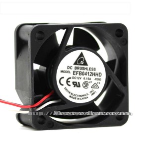 Delta 4CM 4020 EFB0412HHD R00 DC12V 0.15A 3 Wires Case Fan