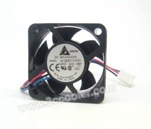 Delta 5020 5CM AFB0512HHD 12V 0.21A 3 Wires Cooler Fan
