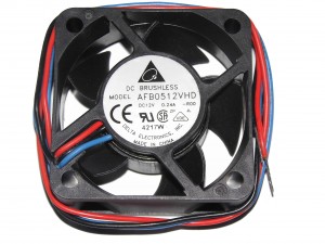 Delta 5020 5CM AFB0512VHD 12V 0.24A R00 3 Wires Cooler Fan