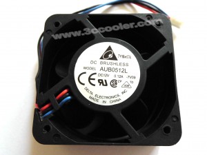 Delta 5025 5CM AUB0512L 7V09 12V 0.12A 3 Wires cooler Fan