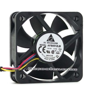 Delta 5CM 5015 AFB0512LB 12V 0.11A 4 Wires 4 Pins PWM Case Fan
