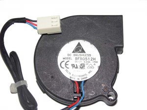 Delta 50x15mm BFB0512H F00 12V 0.24A 3 Wires 3 Pins Blower Case Fan CPU Cooler