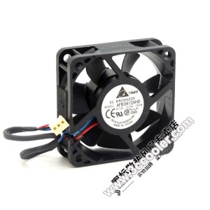 Delta 6020 6CM AFB0612VHD 12V 0.27A 3 Wires Cooler Fan