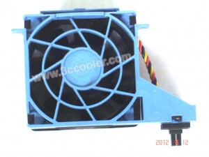 Delta 6025 AFB0612EH F00 12V 0.48A 3 Wires Cooler Fan with Blue Bracket