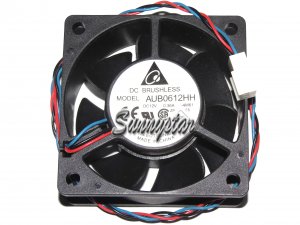 Delta 60x25mm AUB0612HH 4M61 12V 0.36A 3 Wires Case Fan CPU Cooler