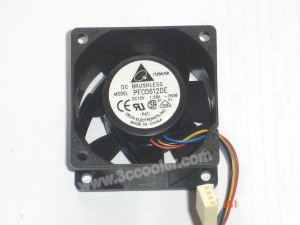 Delta 6038 6CM PFC0612DE P/N:3620633711 7N58/7D33 12V 1.68A 4 Wires Cooler Fan