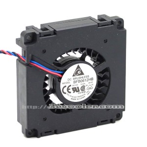 Delta 6CM 6015 BFB0612HB 12V 0.32A 3 Wires 3 Pins Centrifugal Blower