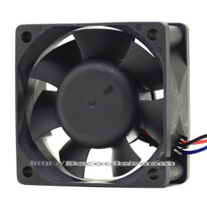 Delta 6CM 6025 AFB0612HH FOO DC12V 0.25A 3 Wires 3 Pins Case Fan