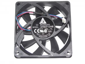 Delta 70*15mm AFB0712HB -F00 12V 0.33A 3 Wires Cooling Fan 7CM cpu fan