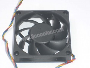 Delta 7015 7CM AUB0712MB 7L10 12V 0.24A 4 Wires Cooler fan
