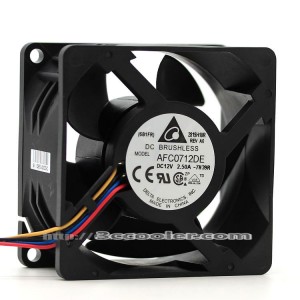 Delta 7CM 7038 AFC0712DE DC12V 2.50A 4 Wires 4 Pins Case fan