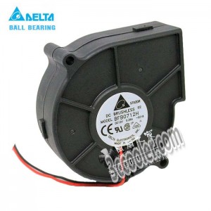 Delta 7CM 7530 BFB0712H DC12V 0.36A 2 Wires 2 Pins Blower Case Fan
