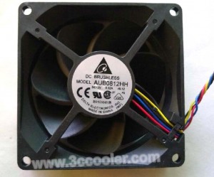 Delta 8025 8CM AUB0812HH 12V 0.32A 4 Wires Cooler Fan