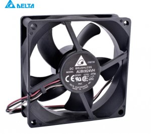 Delta 8025 AUB0824VH -DT58 24V 0.21A 3 Wires 3 Pins 8CM Inverter Fan case cooler