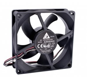 Delta 8025 AUB0824VH -DT58 24V 0.21A 3 Wires 3 Pins 8CM Inverter Fan case cooler