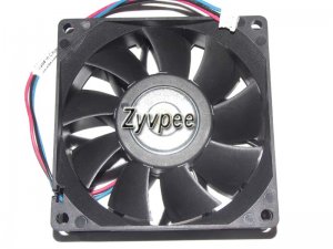 Delta 8025 FFB0812SH DC12V 0.60A 3 Wires 3 Pins Axial Violent Case Fan