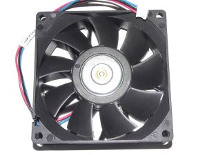 Delta 8025 FFB0812SH DC12V 0.60A 3 Wires 3 Pins Axial Violent Case Fan