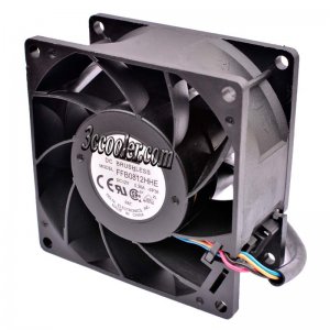 80mm 8038 FFB0812HHE 12V 0.3A 4 Wires 8CM Server Cooling Fan
