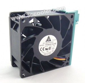 Delta 8038 8CM TFB0812UHE 12V 2.34A IBM Server Cooler Fan with Blue Bracket